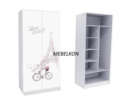 Шкаф "Париж" комбинированный 90 mebelkon