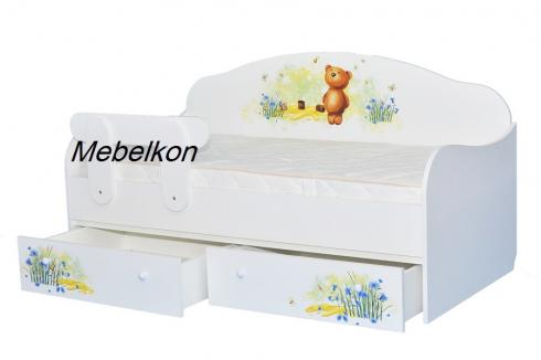 Кровать-диванчик "Мишка с медом" 160*80 mebelkon